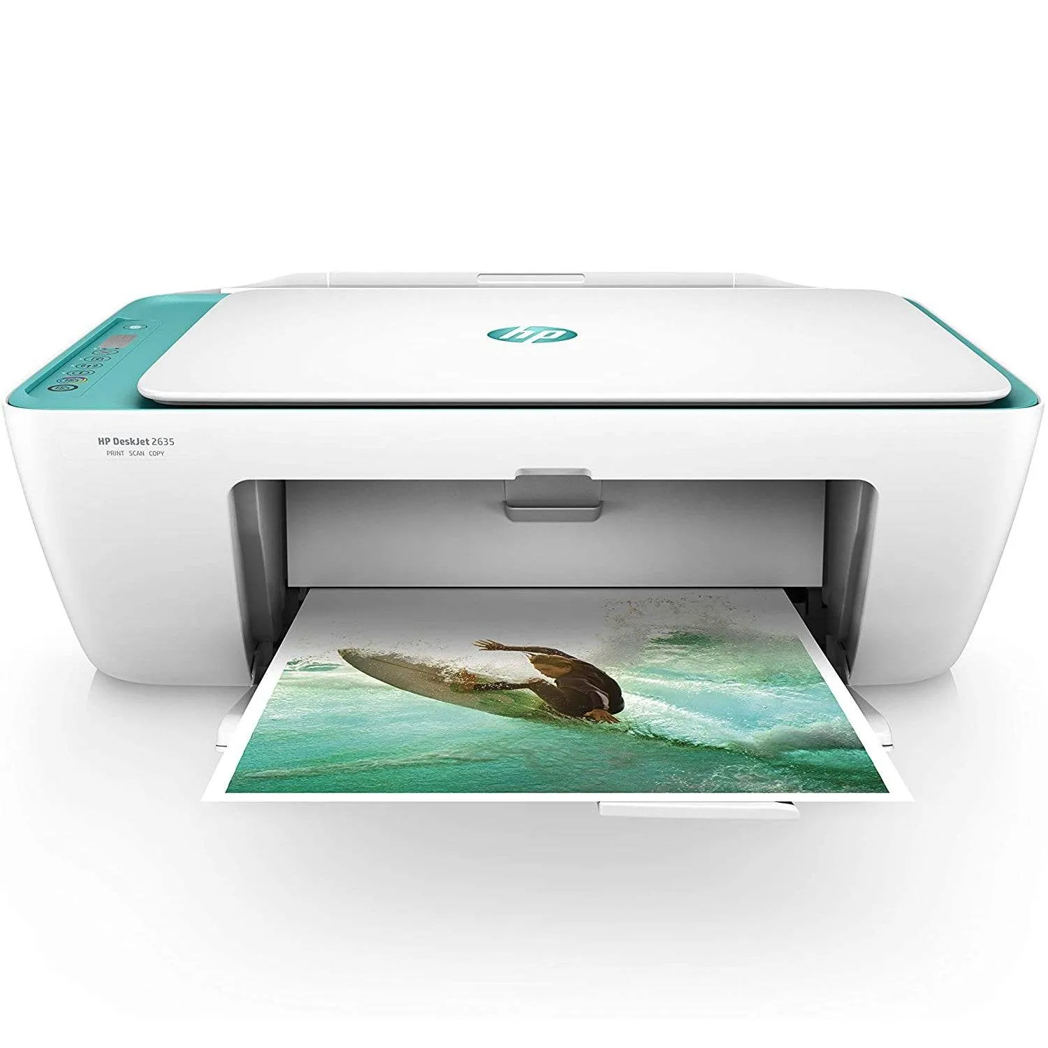 HP DeskJet 2635 Wireless All-in-One Compact Color Inkjet Printer (Refurbished)