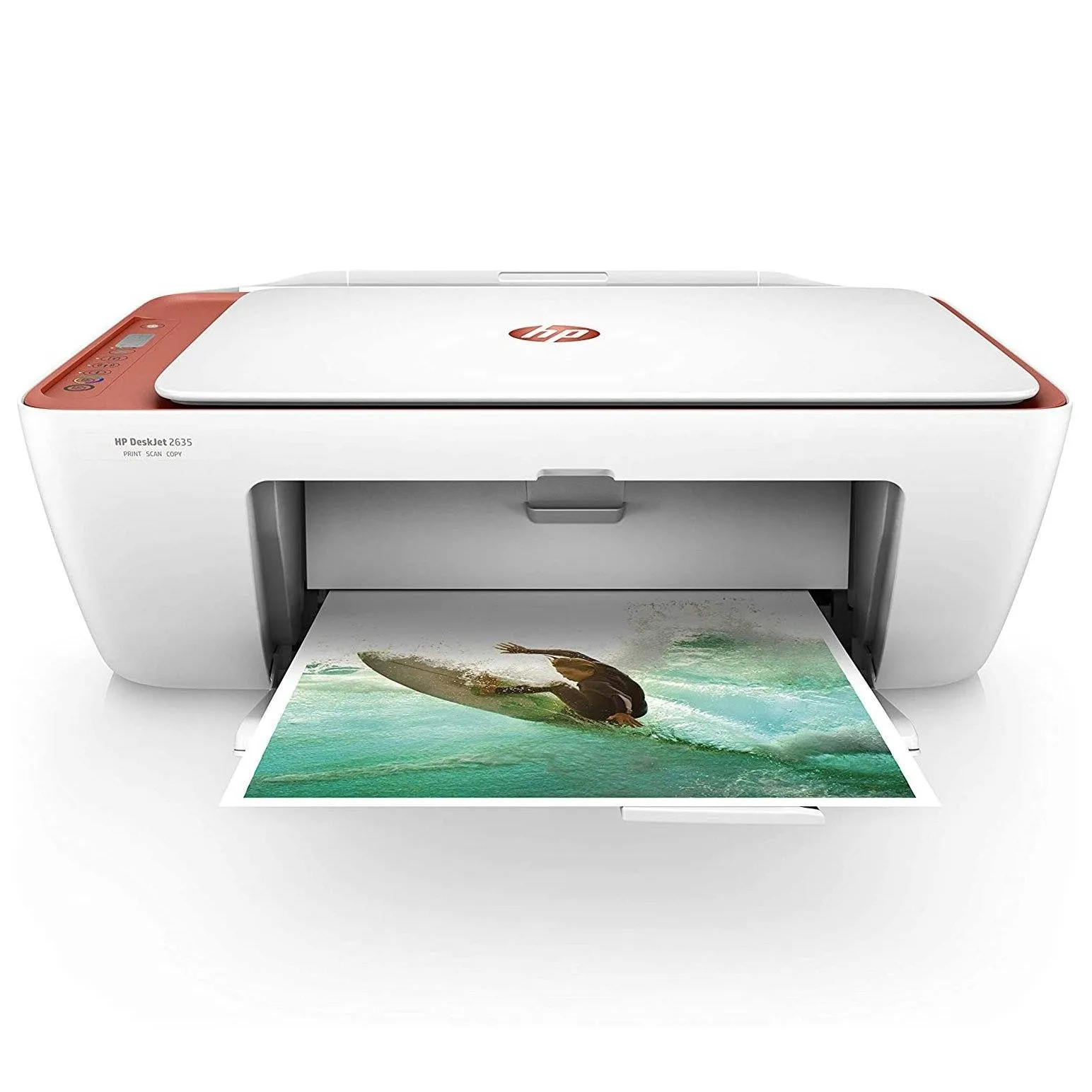 HP DeskJet 2635 Wireless All-in-One Compact Color Inkjet Printer (Refurbished)