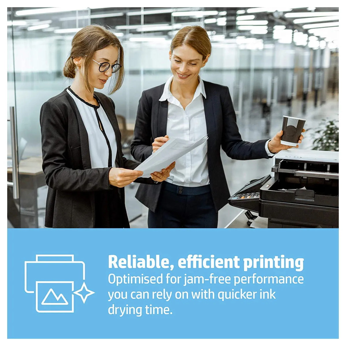 HP Office Laser and Inkjet Printing A4 Paper 80gsm 500 Sheets