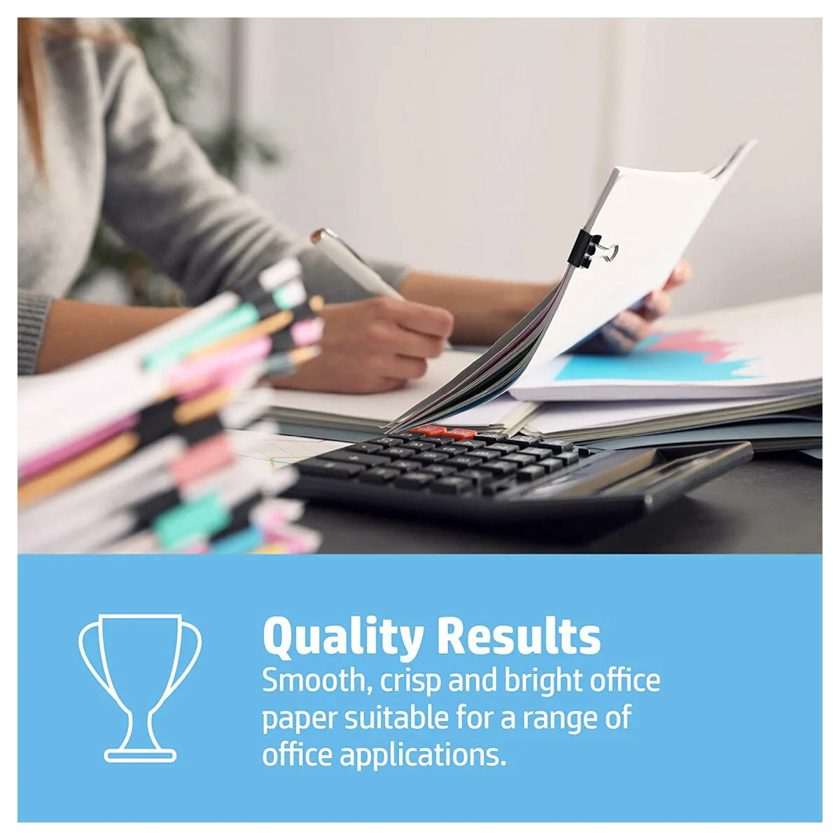 HP Office Laser and Inkjet Printing A4 Paper 80gsm 500 Sheets