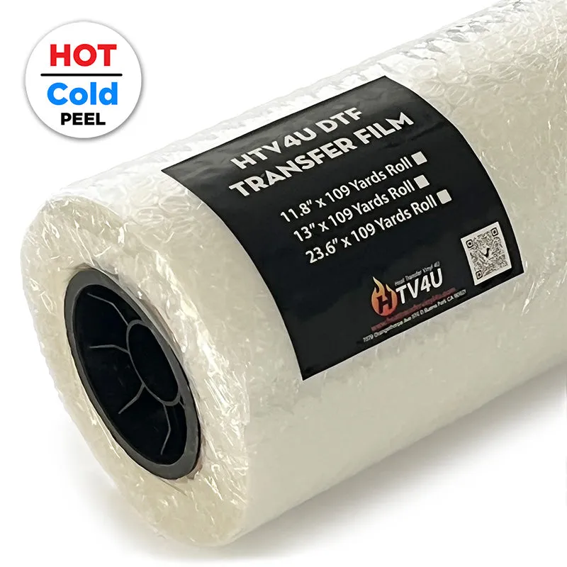 HTV4U DTF Premium Transfer Film (23.6" x 109 Yards) - Hot / Cold Peel