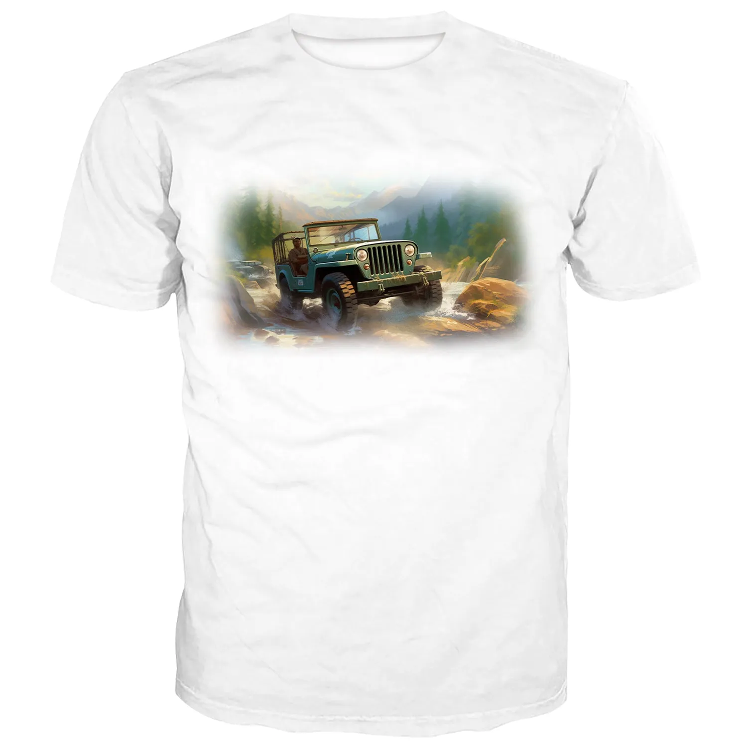 Jeep Painting - Multiple Designs T-Shirt