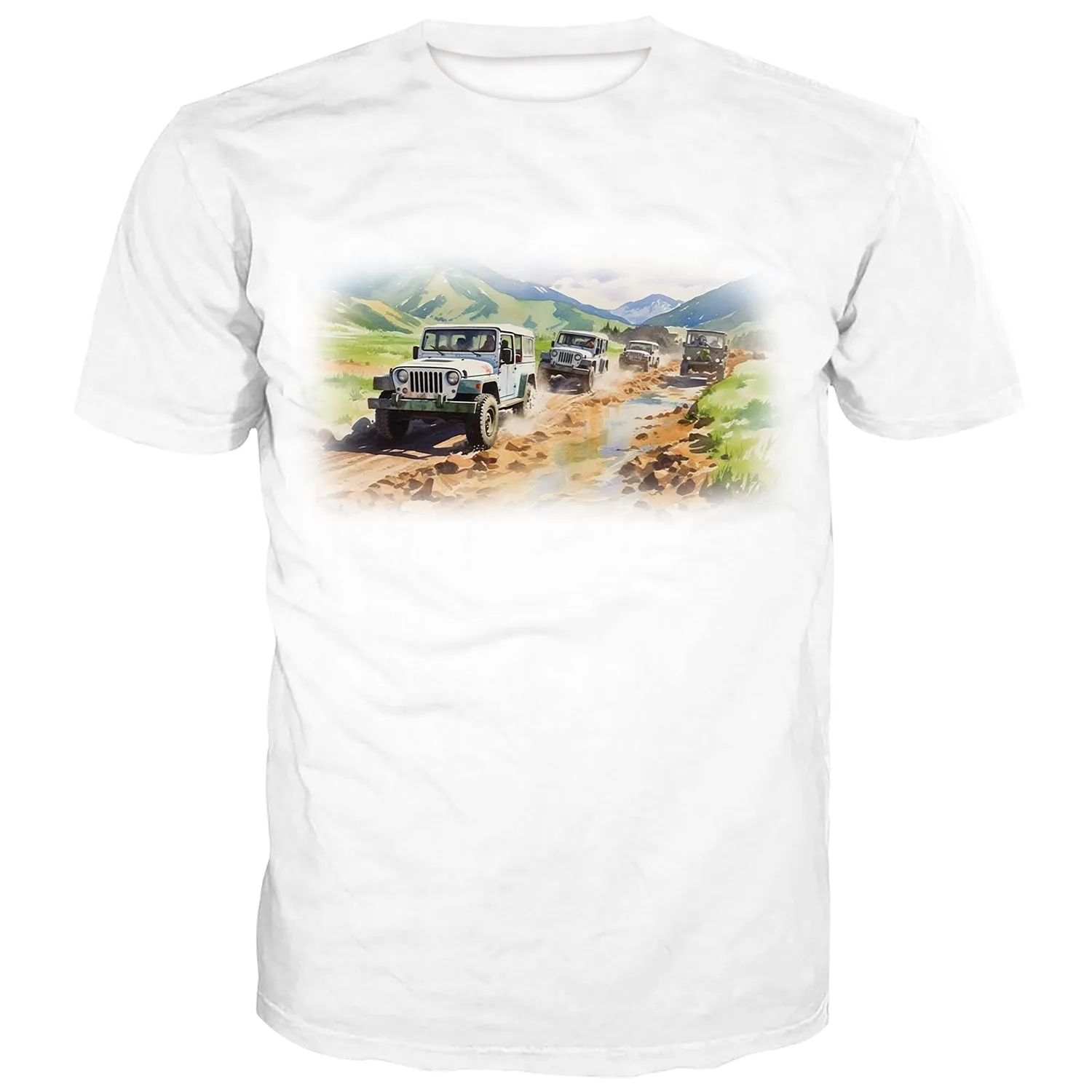 Jeep Painting - Multiple Designs T-Shirt