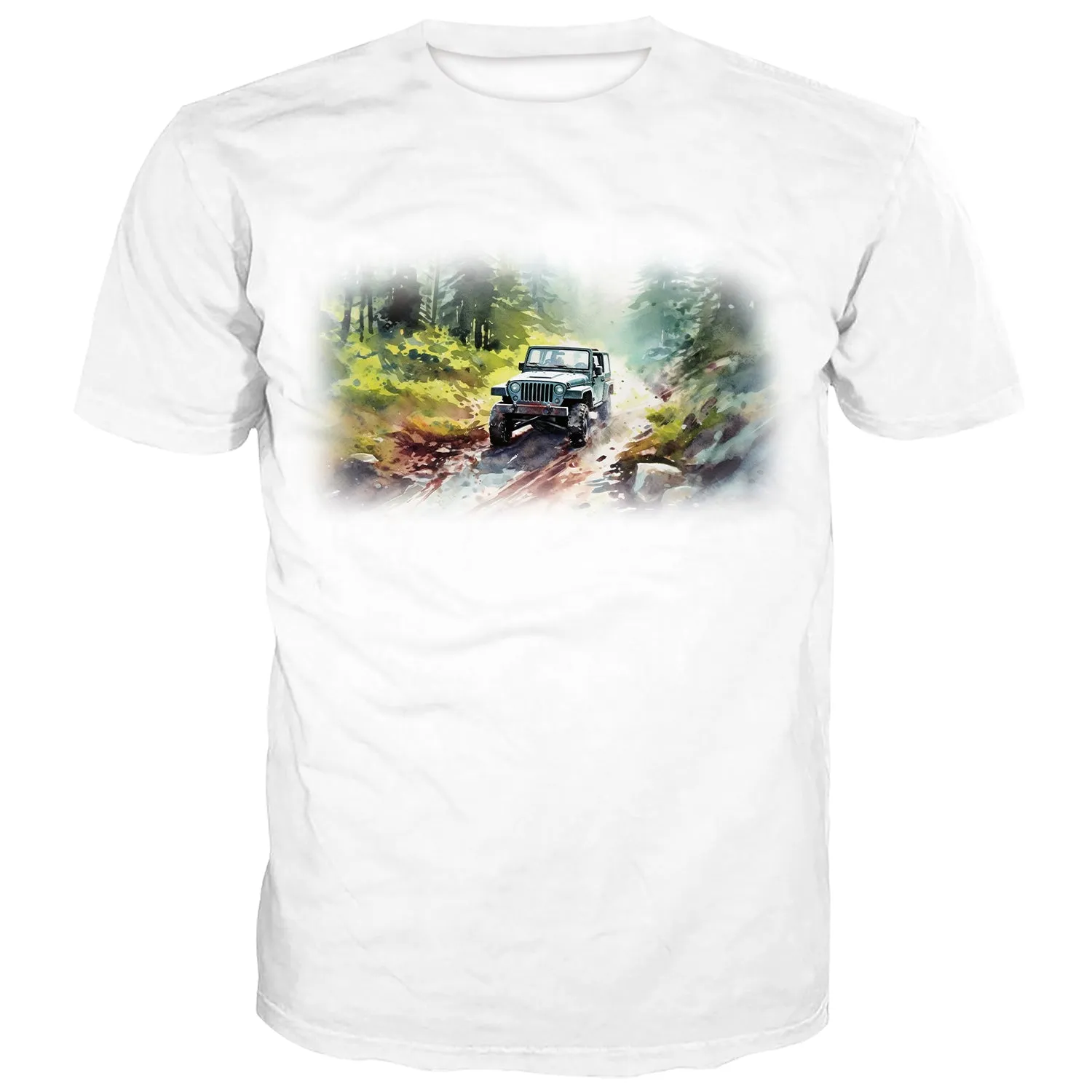 Jeep Painting - Multiple Designs T-Shirt
