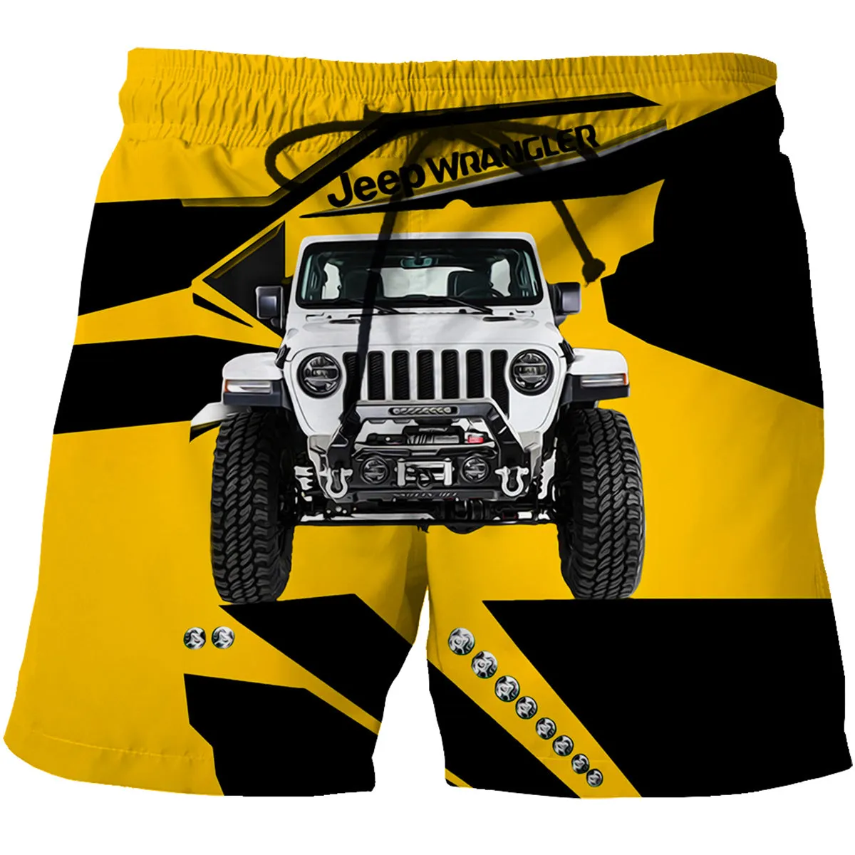 Jeep Wrangler Yellow - Short