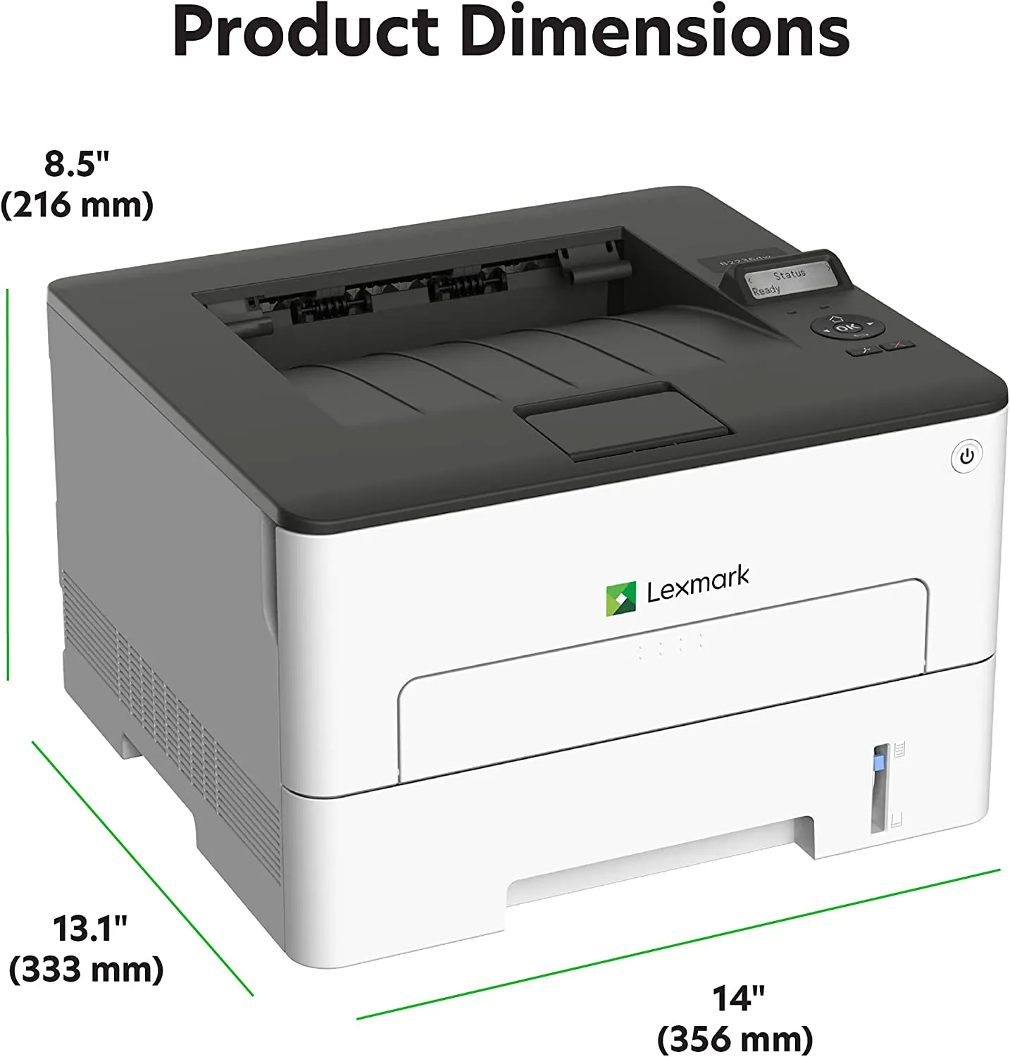 Lexmark Black and White Printer 2-series (B2236dw)