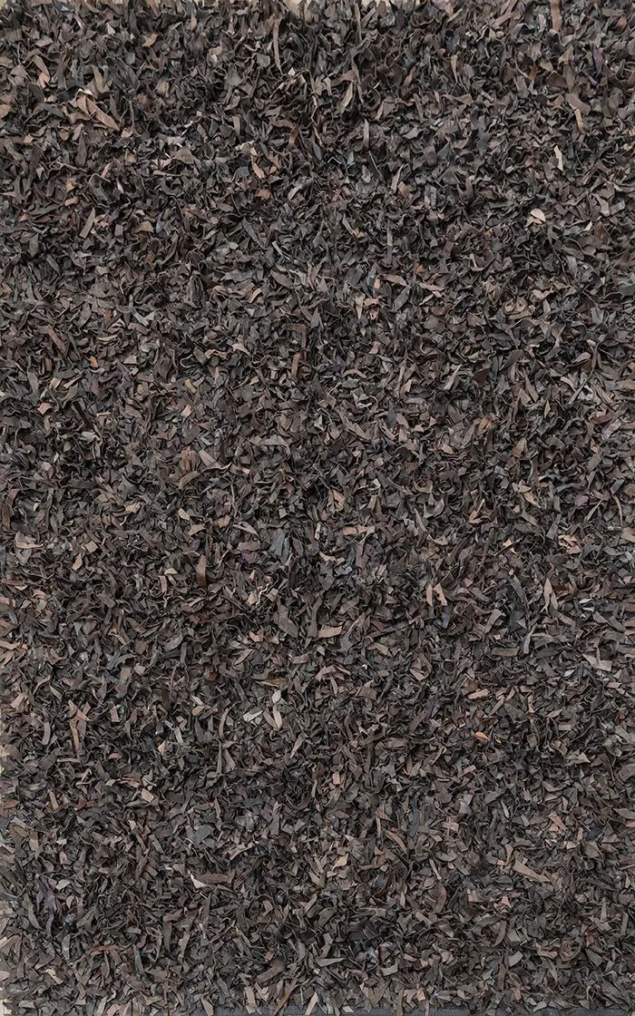 Lily Brown Shuttle Weave Durrie With Hamming