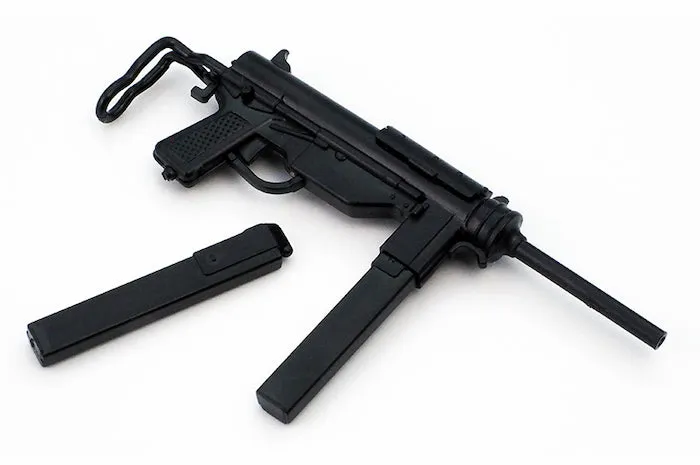 Little Armory LD011 Desk for Designated Defense High School & Grease Gun Set 1/12