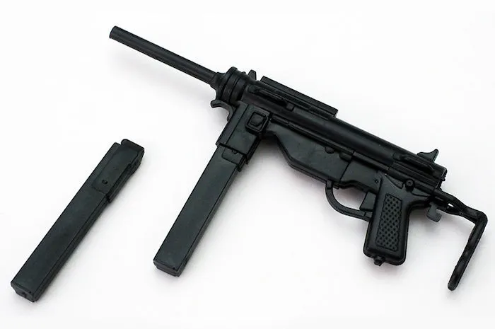 Little Armory LD011 Desk for Designated Defense High School & Grease Gun Set 1/12