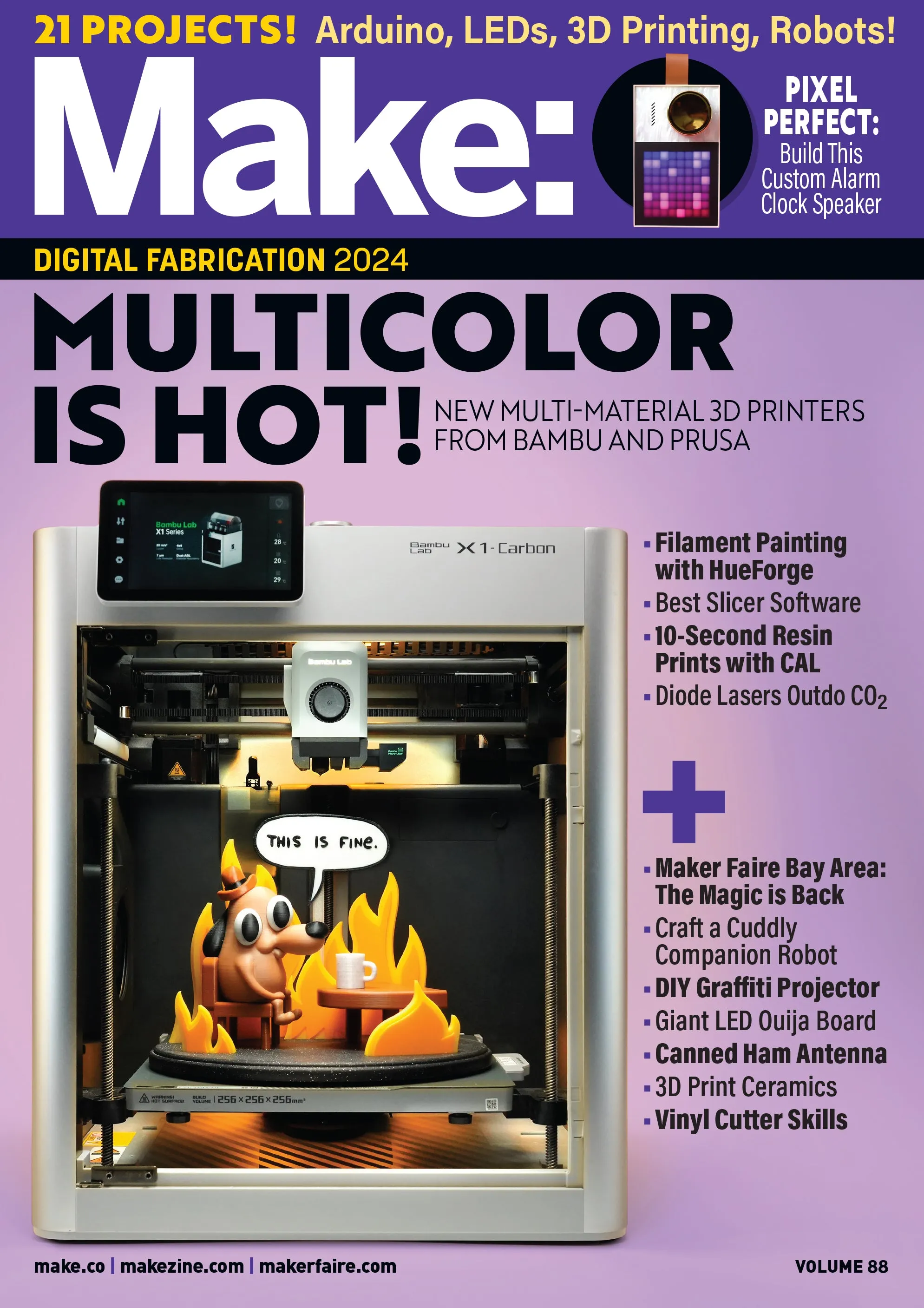 Make: Magazine, Volume 88 - Print