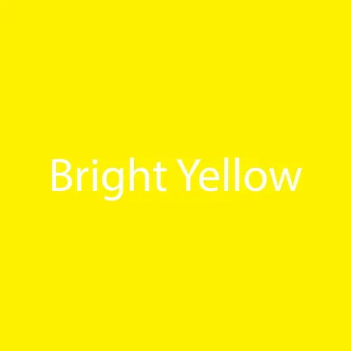 Matte Bright Yellow StarCraft Permanent Vinyl