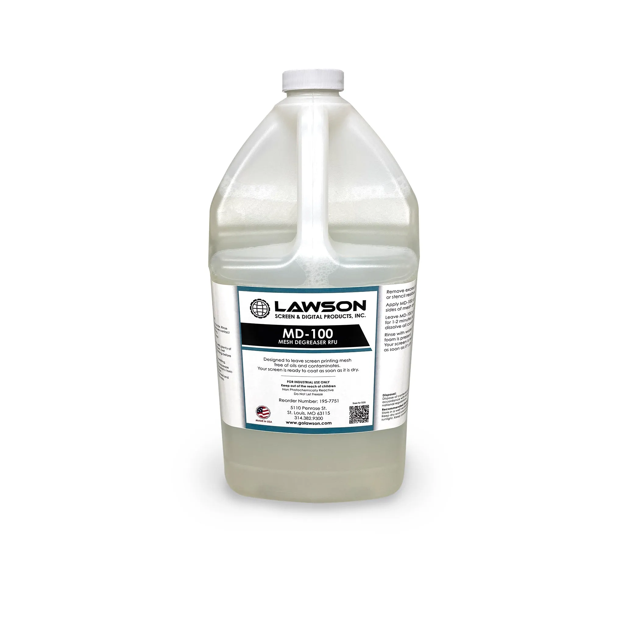 MD-100 Screen Printing Mesh Degreaser