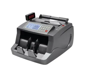 Money Counter Machine with UV/MG/IR/3D Counterfeit Detection | Automatic Currency Counting Machine (LCD Display)