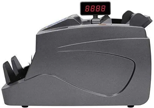 Money Counter Machine with UV/MG/IR/3D Counterfeit Detection | Automatic Currency Counting Machine (LCD Display)