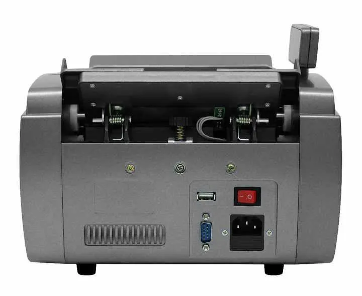 Money Counter Machine with UV/MG/IR/3D Counterfeit Detection | Automatic Currency Counting Machine (LCD Display)
