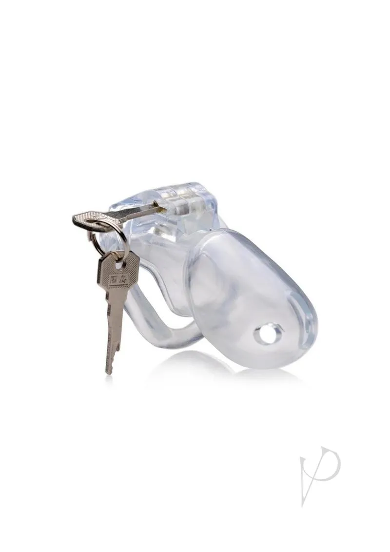Ms Clear Captor Chastity Cage Lg