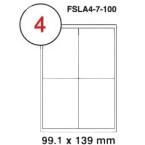 MULTI PURPOSE WHITE LABEL-99.1X139mm