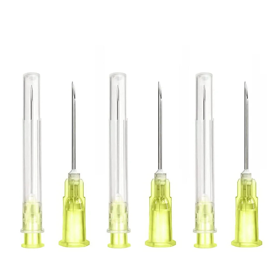 Multipurpose Stainless Steel Dispensing Tubes - Pack of 100, Various Sizes