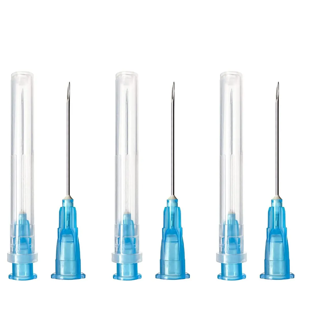 Multipurpose Stainless Steel Dispensing Tubes - Pack of 100, Various Sizes