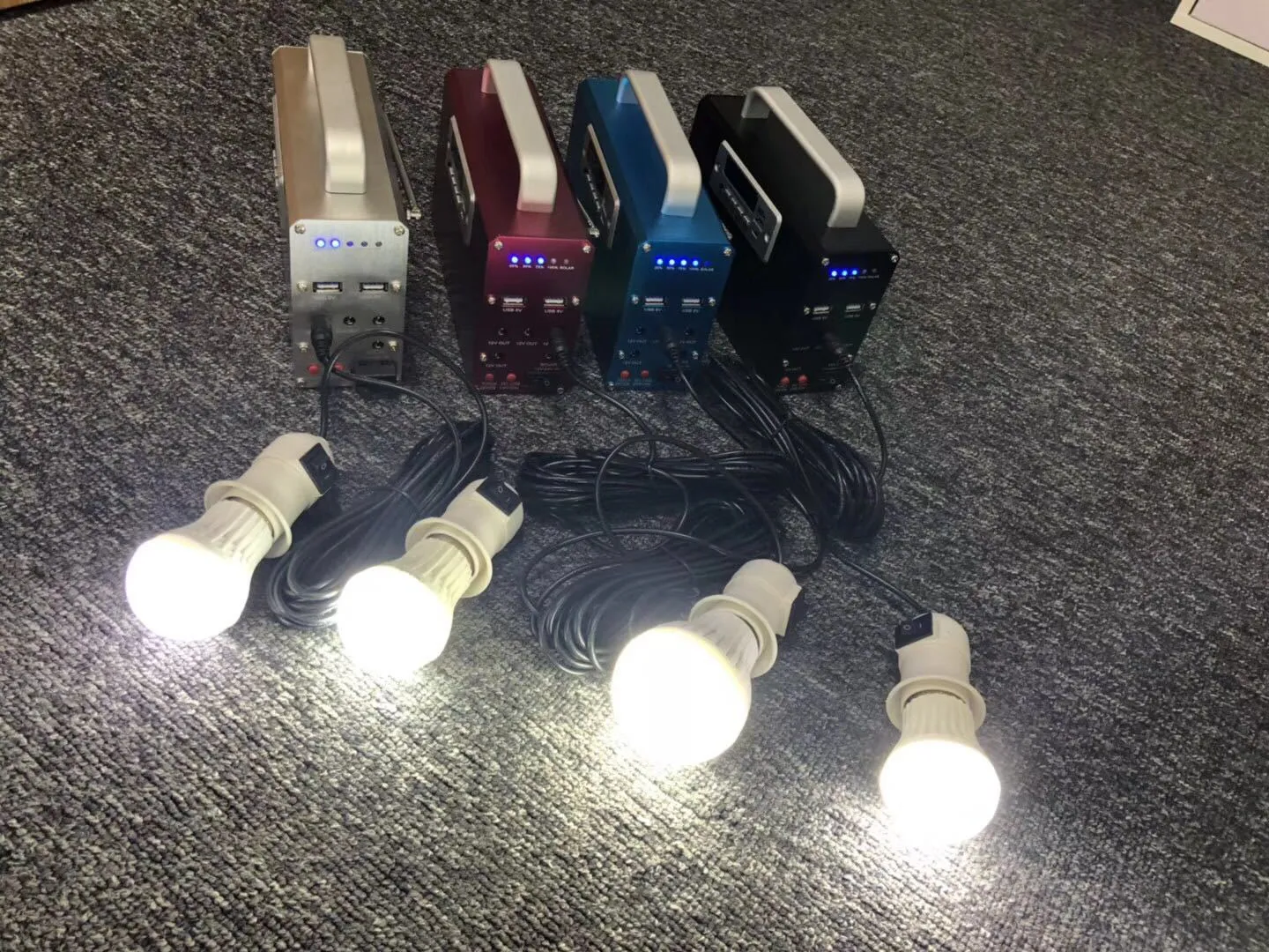 New Energy Portable Household Energy Storage System Solar Panel Solar Power Generation DC System Portable PowerupsPower Supply
