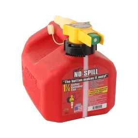 No-Spill Premium Petrol Fuel Jerry Can with Spill-Proof Nozzle - 5L