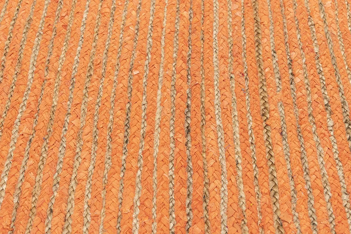 Nola Coral Baided Rug Durrie