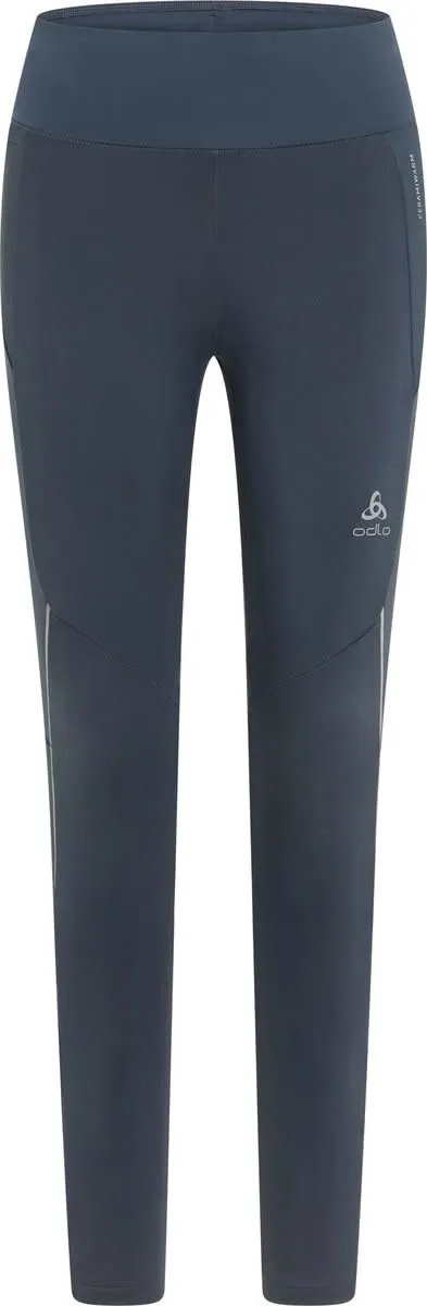 Odlo Women&#x27;s Ceramiwarm Cross-Country Tights India Ink | Buy Odlo Women&#x27;s Ceramiwarm Cross-Country Tights India Ink here | Outnorth