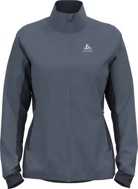 Odlo Women&#x27;s Jacket Brensholmen Folkstone Gray/India Ink | Buy Odlo Women&#x27;s Jacket Brensholmen Folkstone Gray/India Ink here | Outnorth