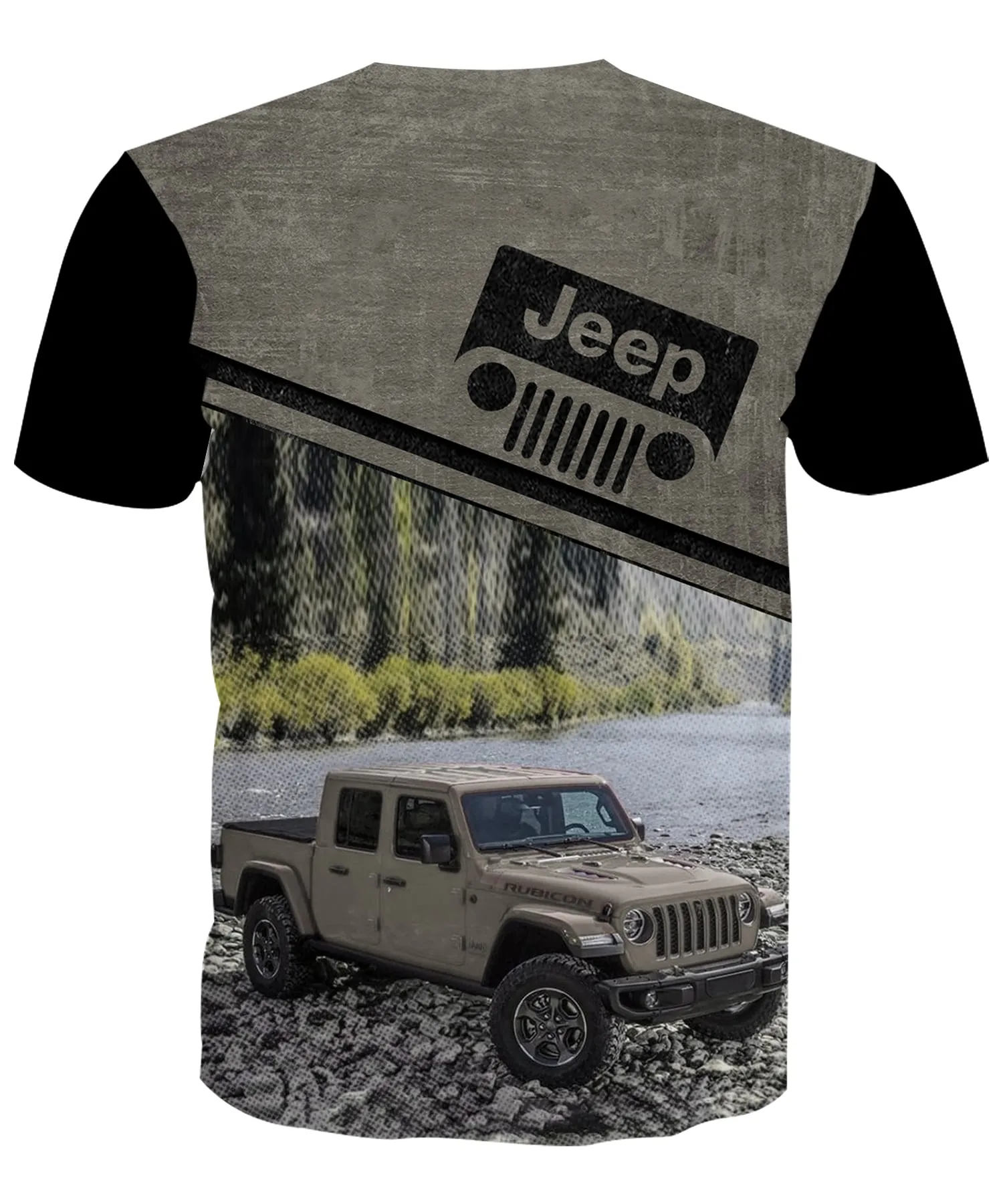 Off Road Jeep Gladiator - Gobi Clear T-Shirt