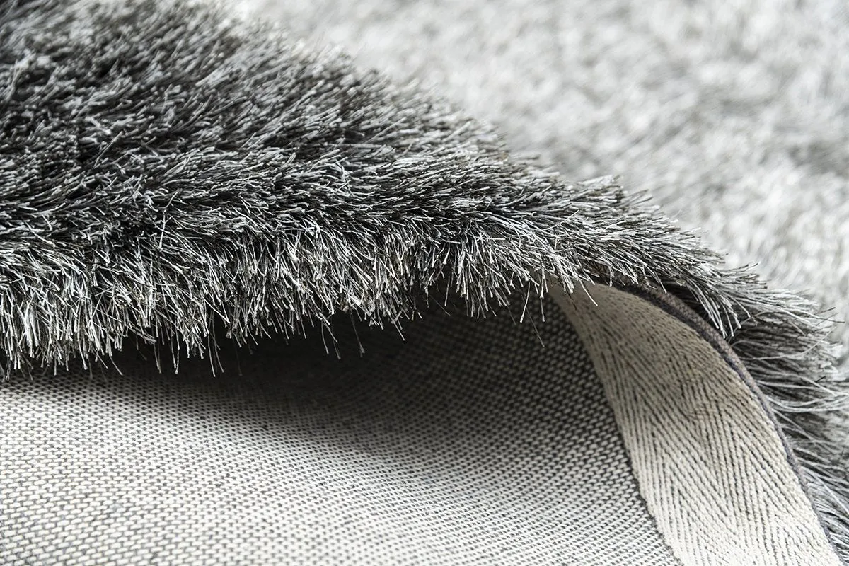 Paradise Charcoal Table Tufted Carpet with Latex Backing