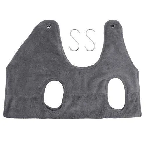 Pet Soft Flannel Grooming Hammock Restraint Bag