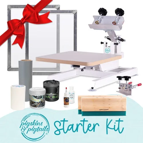 Pigskins & Pigtails Screen Printing Holiday Starter Kit