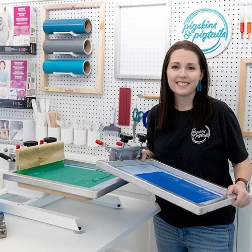 Pigskins & Pigtails Screen Printing Holiday Starter Kit