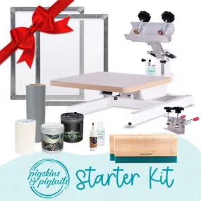 Pigskins & Pigtails Screen Printing Holiday Starter Kit