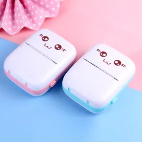 Portable Thermal Mini Pocket Printer Paper Photo For Pics Labels QR Codes Wireless