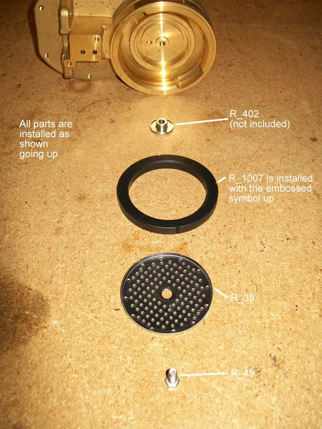 Rancilio Silvia Maintenance Kit for V1 machines