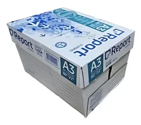 Report A3 80gsm White Copier Paper (Pack of 2500)