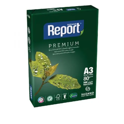 Report A3 80gsm White Copier Paper (Pack of 2500)