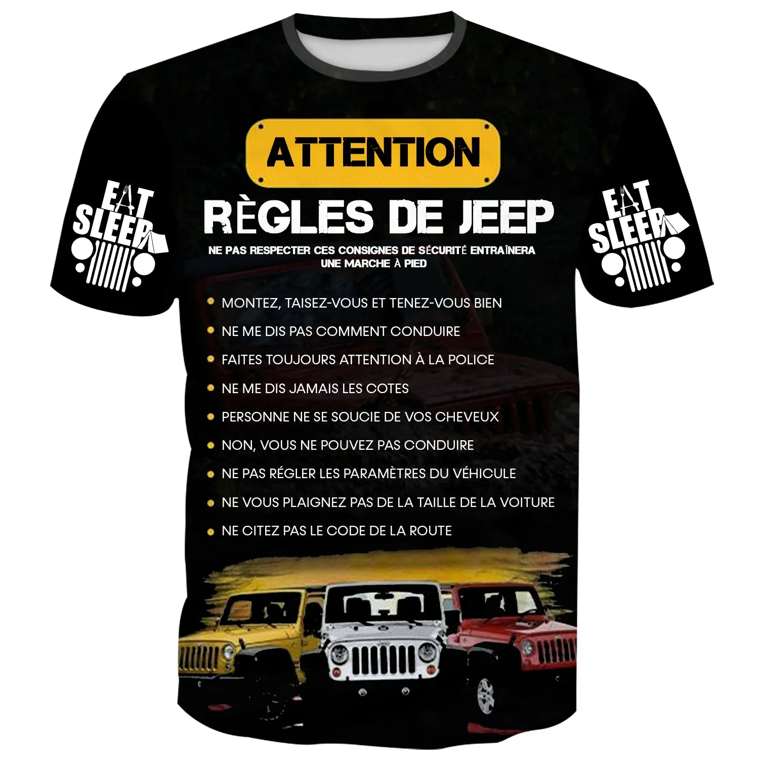 Règles de jeep