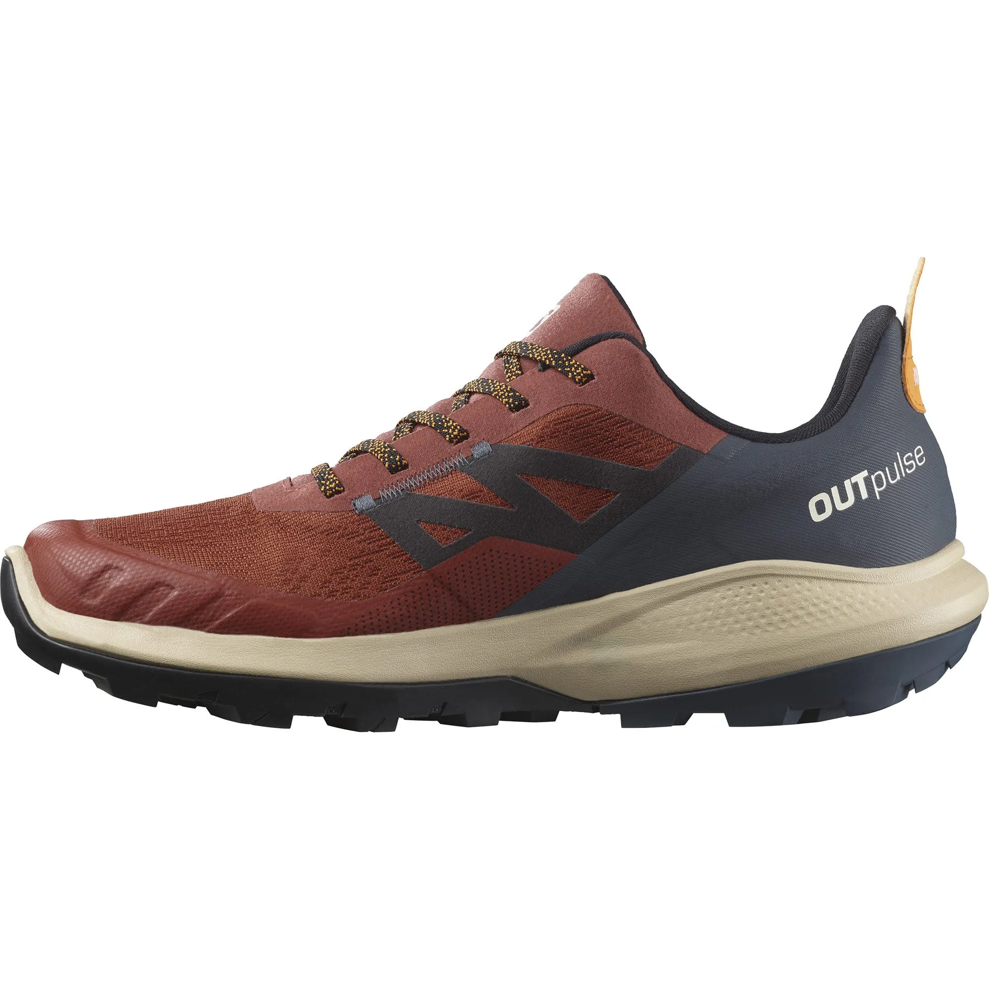 Salomon Men&#x27;s Outpulse GORE-TEX Burnt Henna/India Ink/Turmeric | Buy Salomon Men&#x27;s Outpulse GORE-TEX Burnt Henna/India Ink/Turmeric here | Outnorth