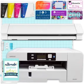 Sawgrass UHD Virtuoso SG1000 Sublimation Printer & Cameo 4 PRO 24" Bundle