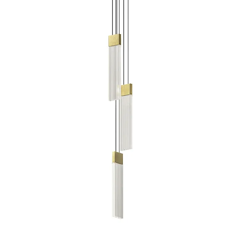 Sonneman 3093 V Panels 3-lt 3" LED Chandelier