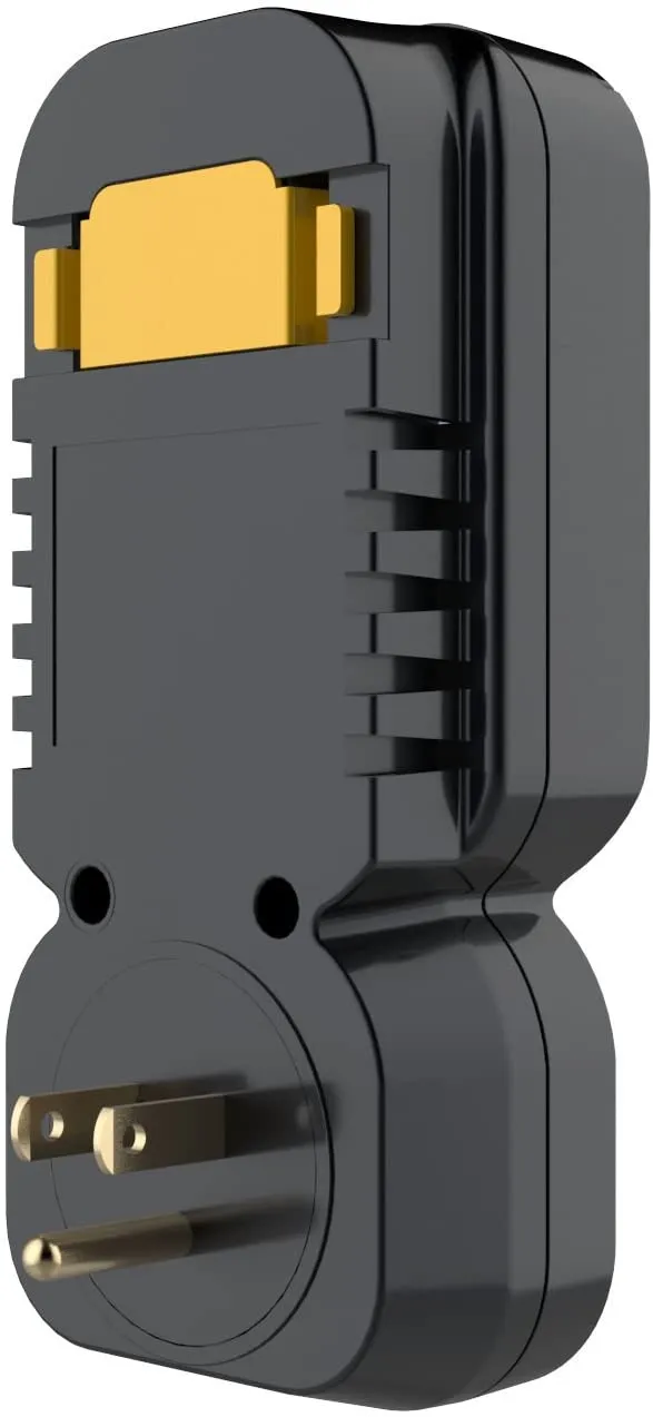 Spartan Power Electricity Usage Monitor Watt Meter with 15A Outlet, 1800 Watt Maximum SP-PM120