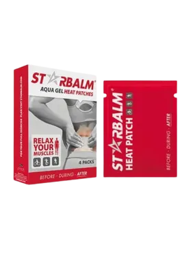 Starbalm Aqua Gel Heat Pach Box/4packs (BUY 1 GET 1 FREE INHALER)