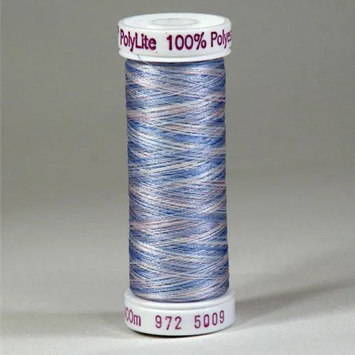 Sulky 60wt PolyLite in Multi-Color Baby Blanket