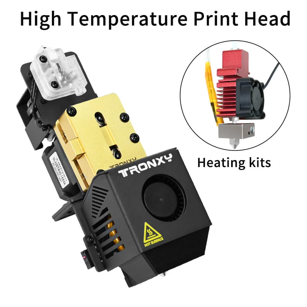 Tronxy VEHO 3mm Metal Hotend Dual Gear Extruder Kit