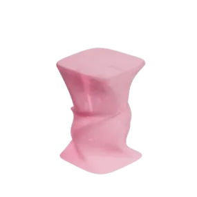 Twist Rose Gloss Side Table