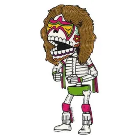 Ultimate Warrior: Day of the Dead Sticker - Fresh Prints of CT