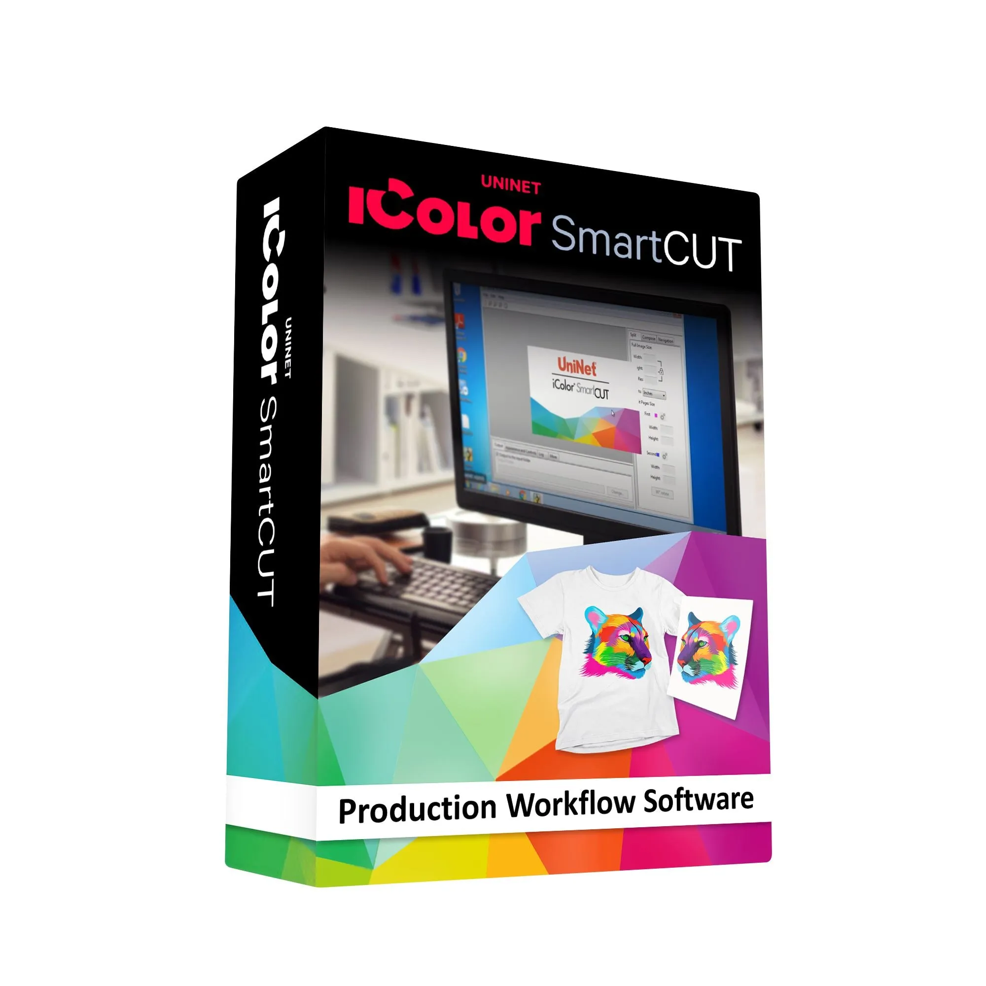 Uninet IColor 560 Business Bundle w/ 8-in-1 Heat Press, Media, $1044 Software
