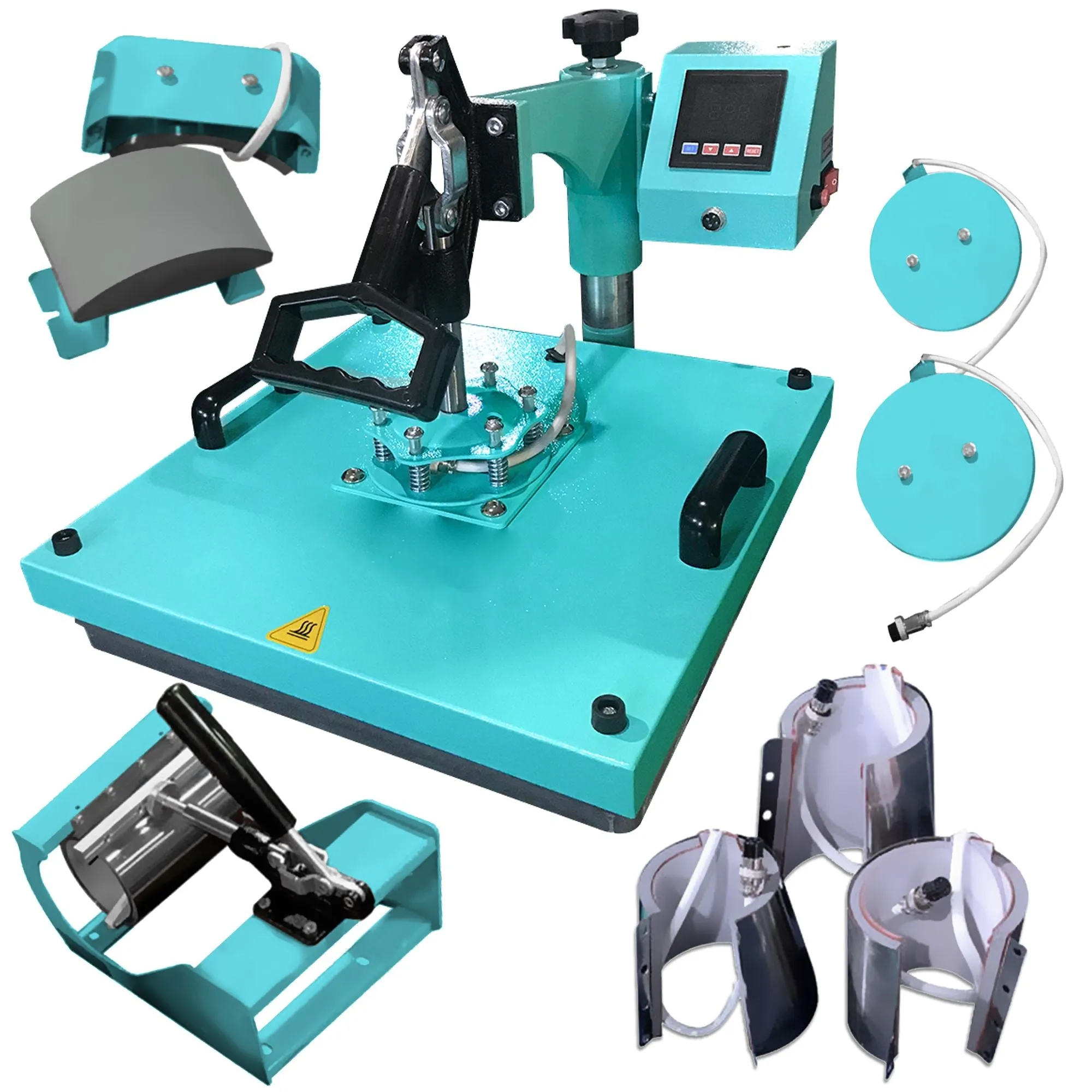 Uninet IColor 560 Business Bundle w/ 8-in-1 Heat Press, Media, $1044 Software